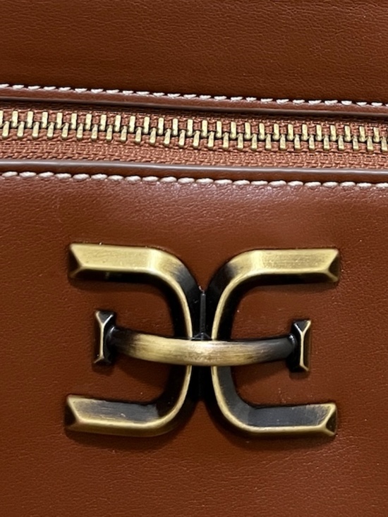 NEW SAM EDELMAN TOP ZIP BACKPACK BROWN main image 5
